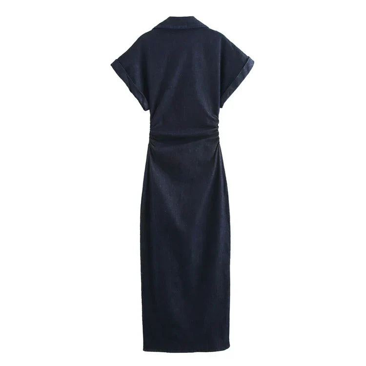 AVERIA SUMMERDRESS - DENIM