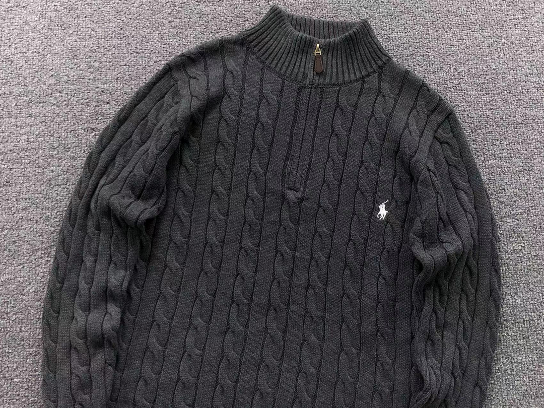 AVERIA - RL KNIT POLO SWEATER