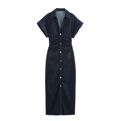 AVERIA SUMMERDRESS - DENIM