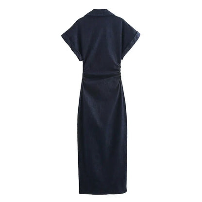 AVERIA SUMMERDRESS - DENIM