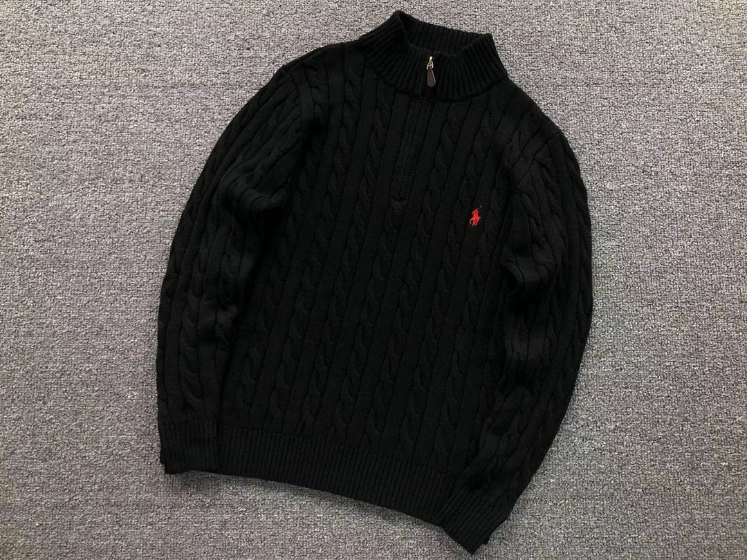 AVERIA - RL KNIT POLO SWEATER