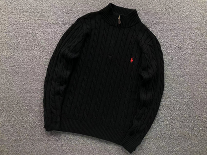 AVERIA - RL KNIT POLO SWEATER