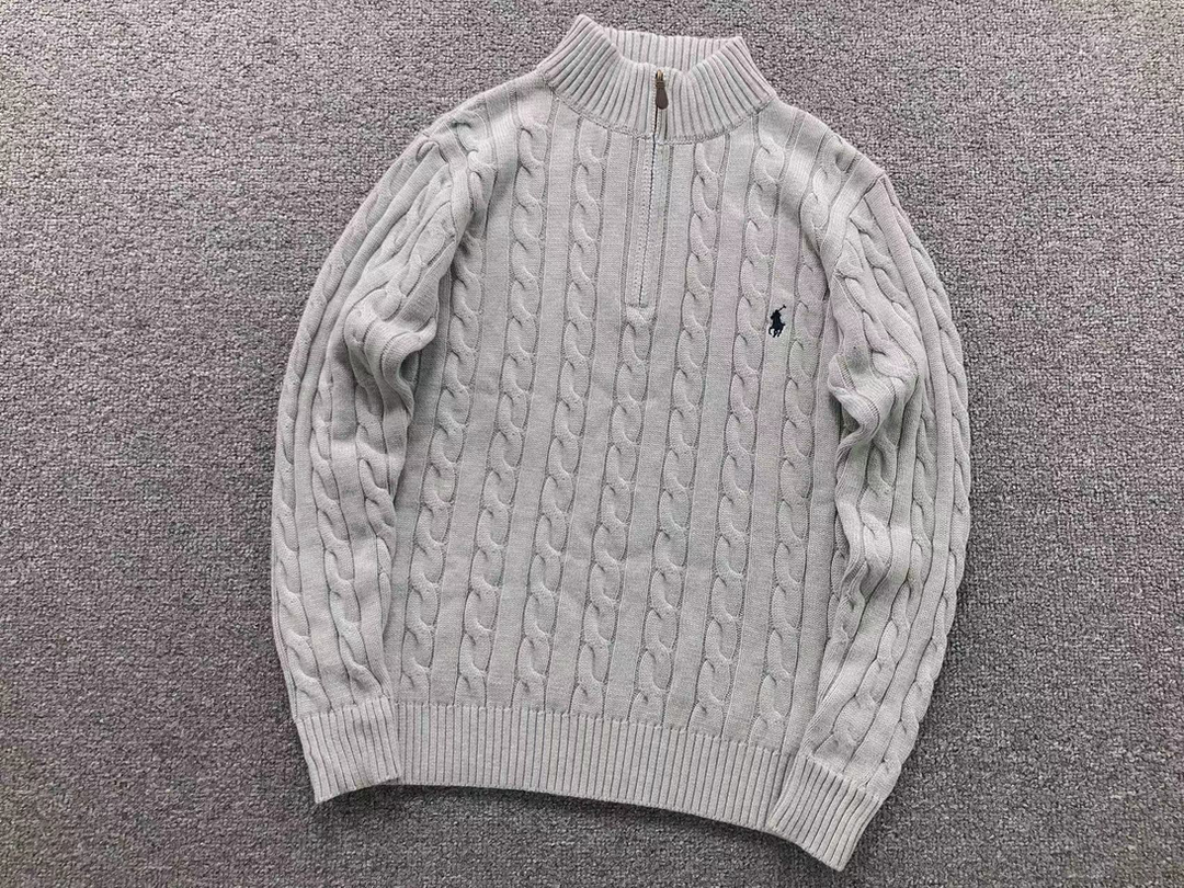 AVERIA - RL KNIT POLO SWEATER