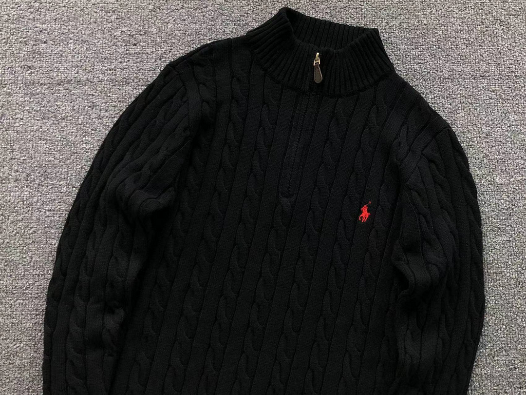 AVERIA - RL KNIT POLO SWEATER