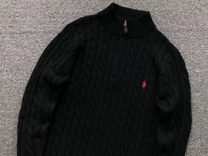 AVERIA - RL KNIT POLO SWEATER