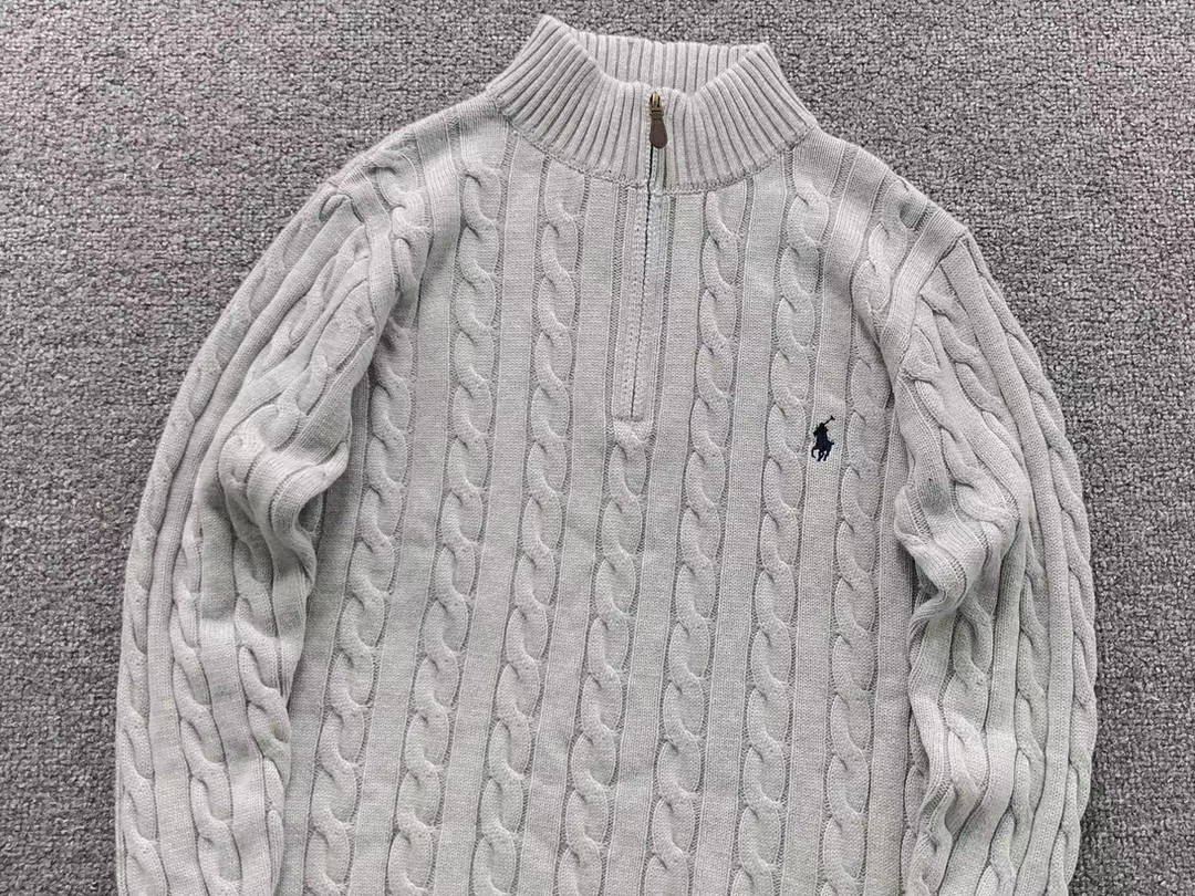 AVERIA - RL KNIT POLO SWEATER